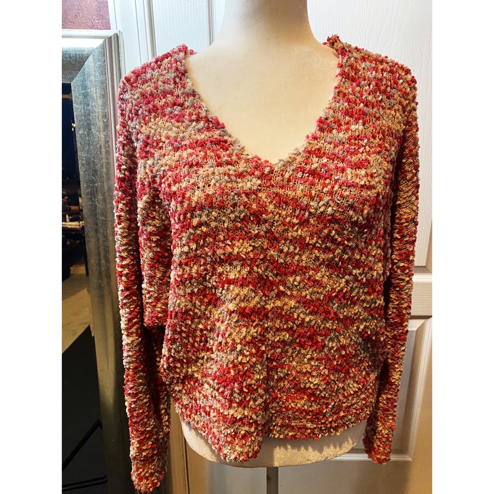 Hippie Rise V-Neck Sweater